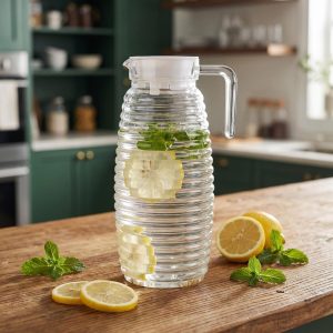main model9142 high quality acrylic water dispenser large capacity fruit tea jug clear beverage storage pot main display 1