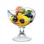 main model9330 ice cream cup acrylic pc ice cream sundae glass cups soccer fan zone hotels buffets ktv home use main display 1