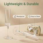 main model9915 transparent acrylic pc champagne wine goblet wedding party banquet main display 3