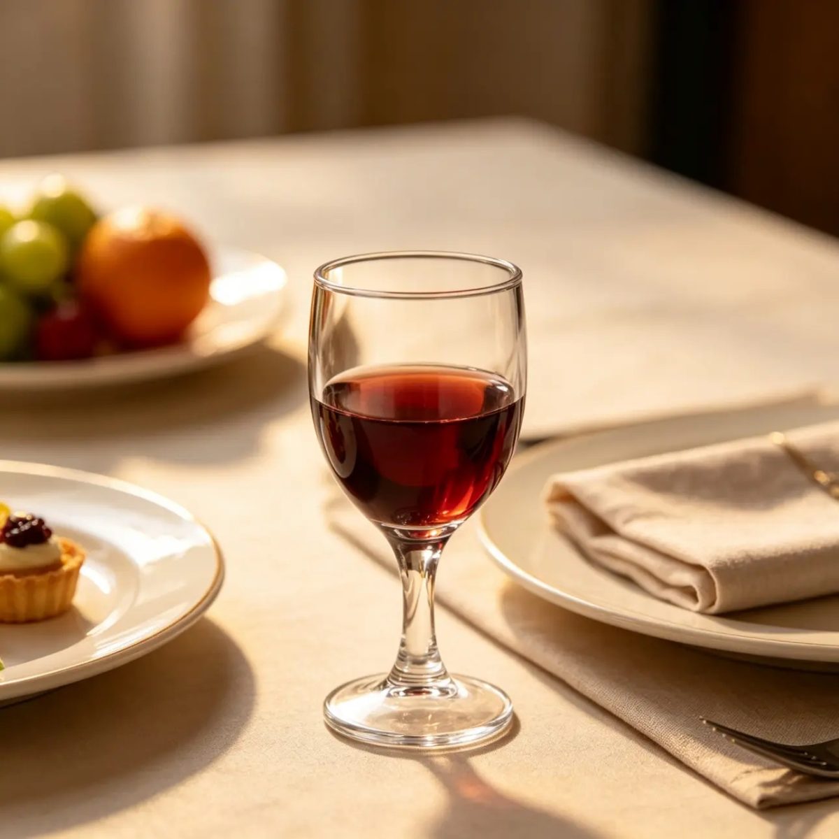 BY-8009 PC wine goblet in scene shot 6