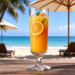acrylic highball glass beach resort