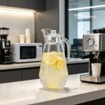 BY-9162A-1 unbreakable PC water pitcher - in an office breakroom