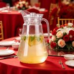 BY-9162A unbreakable PC water pitcher - at a wedding banquet