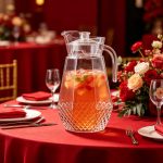 BY-9162A-1 unbreakable PC water pitcher - at a wedding banquet
