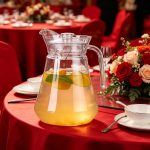 BY-9162B unbreakable PC water pitcher - at a wedding banquet