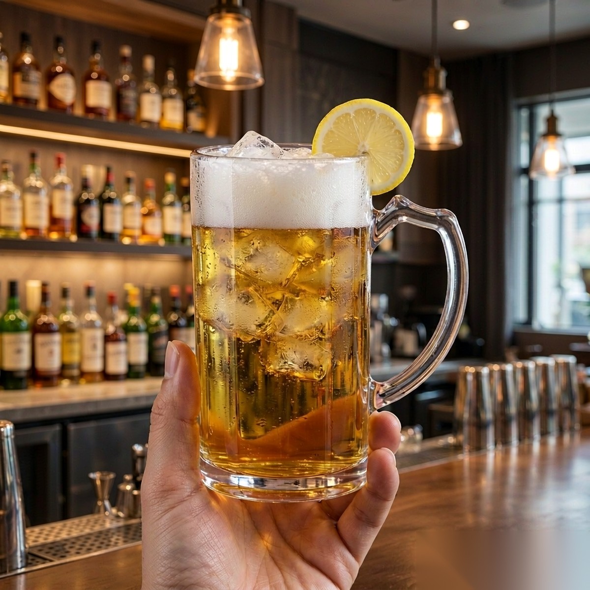 detail 01 by 1787 elsjoy acrylic beer mug trans std bar counter handheld scene