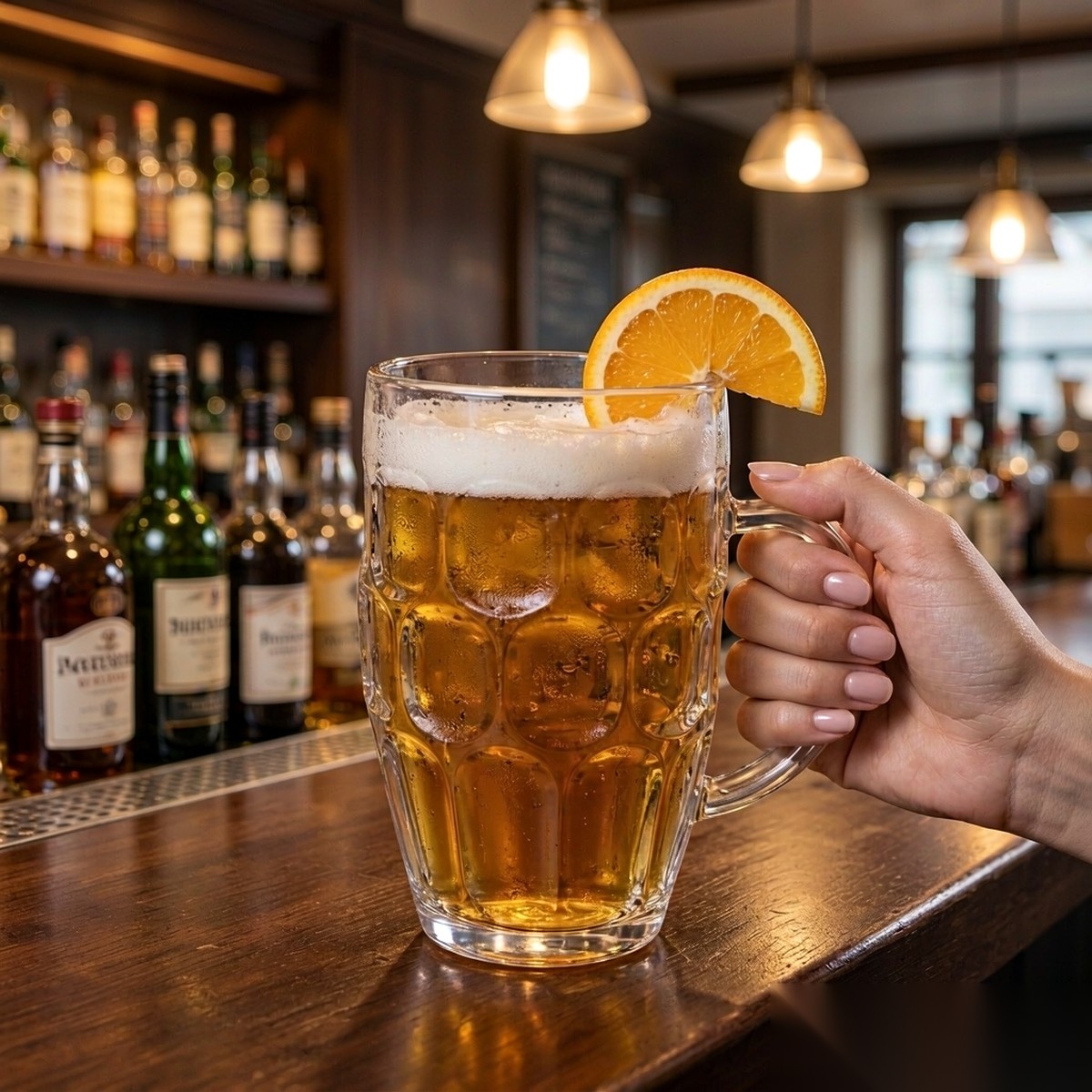 detail 01 by 8059 elsjoy acrylic beer mug trans std bar counter handheld scene