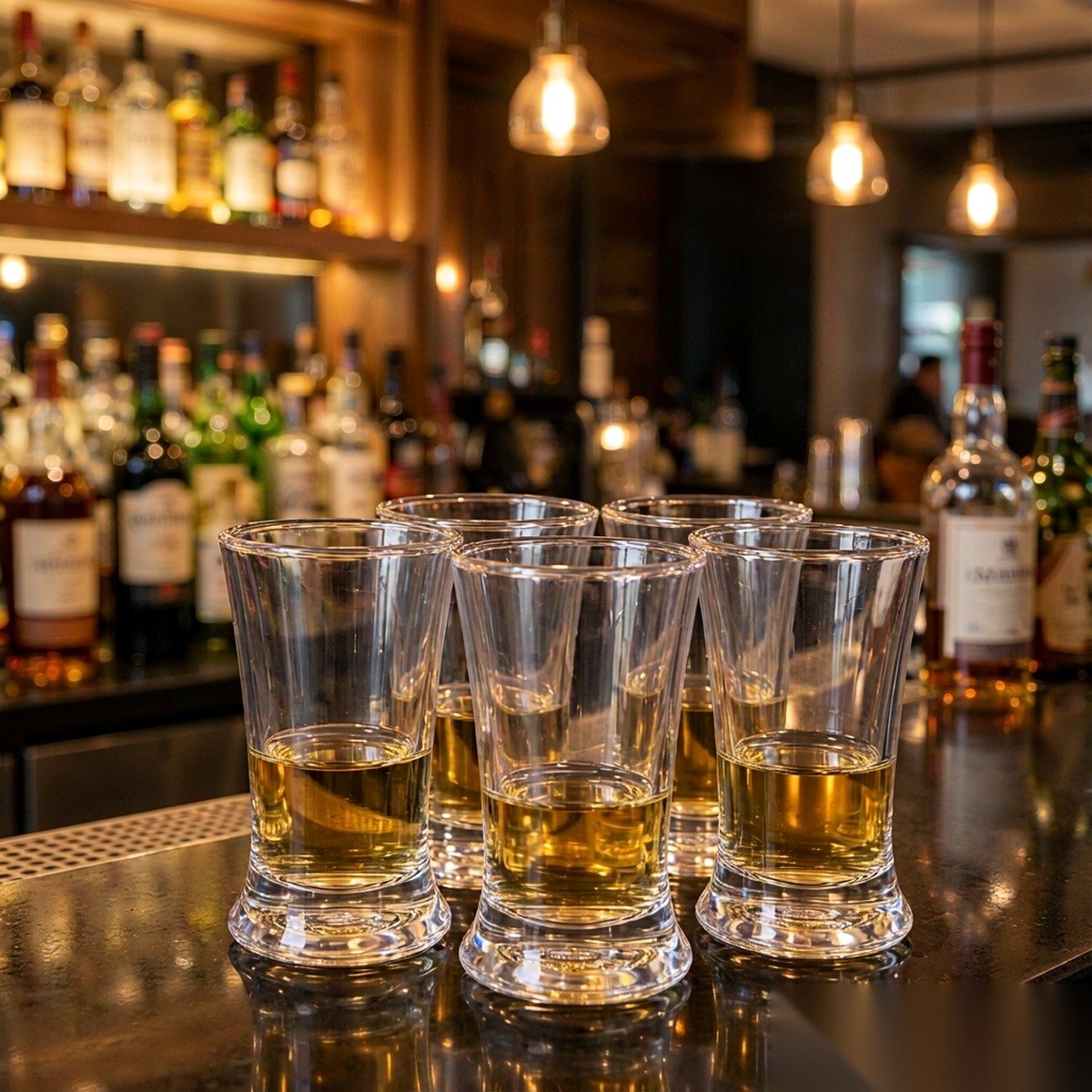 detail 01 by 9308a elsjoy acrylic shot glass clear bar toast scene