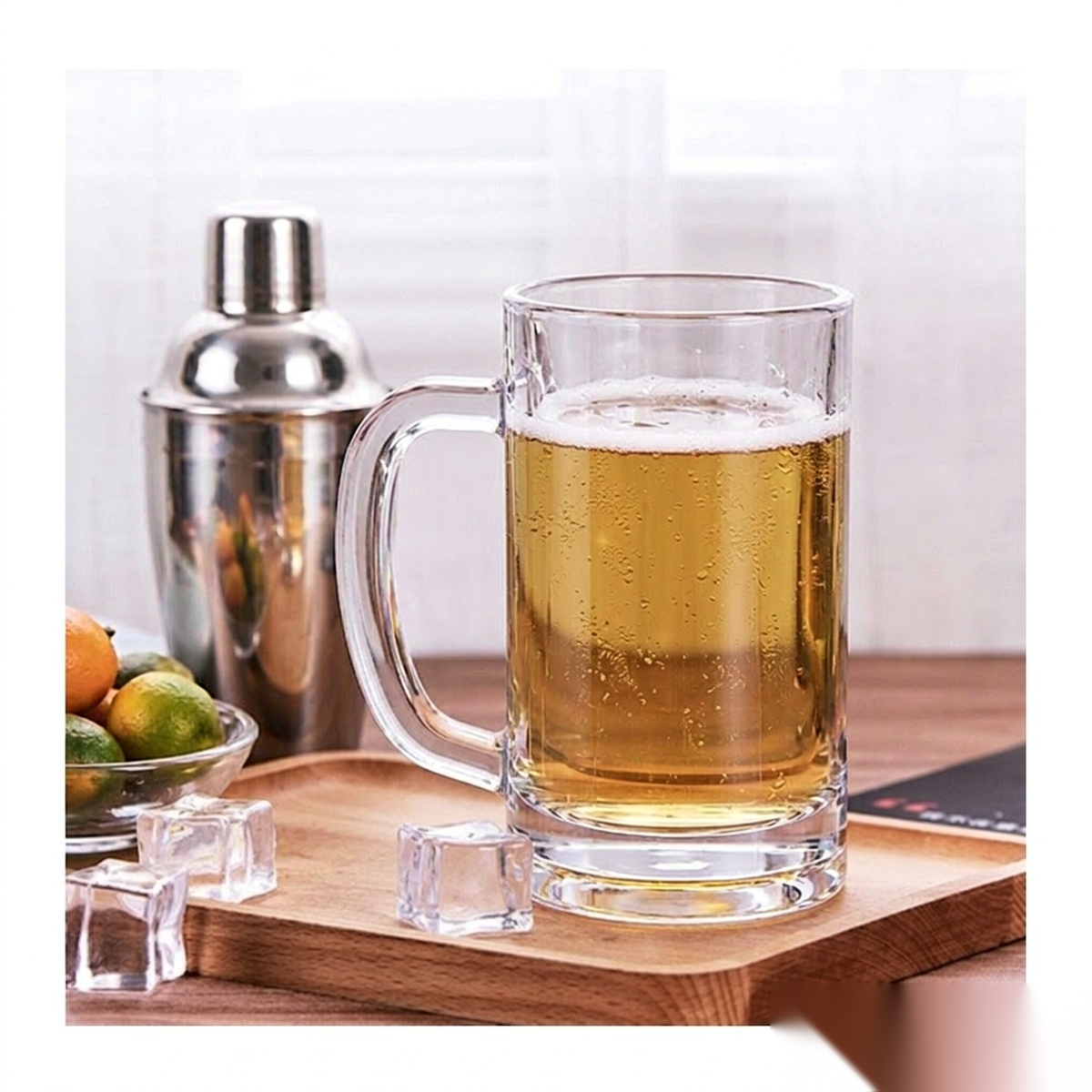 detail 02 by 1738 elsjoy acrylic beer mug trans std bar counter display scene