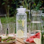 BY-9143 unbreakable PC water pitcher - ready for an outdoor picnic