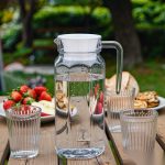 BY-9144A unbreakable PC water pitcher - ready for an outdoor picnic