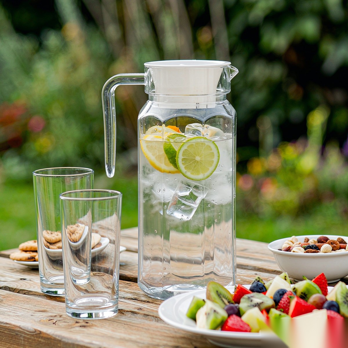 BY-9144C unbreakable PC water pitcher - ready for an outdoor picnic