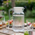 BY-9144D unbreakable PC water pitcher - ready for an outdoor picnic