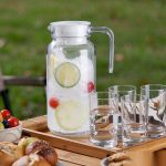 BY-9145C unbreakable PC water pitcher - ready for an outdoor picnic