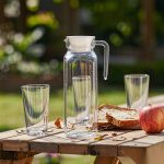 BY-9147 unbreakable PC water pitcher - ready for an outdoor picnic