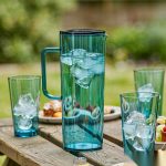 BY-9166 unbreakable PC full-handle water pitcher (tea) - ready for an outdoor picnic