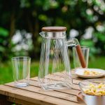 BY-9183B unbreakable PC full-handle water pitcher - ready for an outdoor picnic