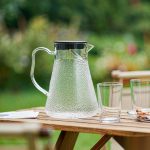 BY-9191C unbreakable PC full-handle water pitcher - ready for an outdoor picnic