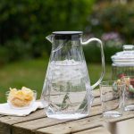 BY-9192B unbreakable PC full-handle water pitcher - ready for an outdoor picnic