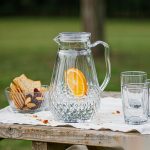 BY-9197B unbreakable PC full-handle water pitcher (steel) - ready for an outdoor picnic