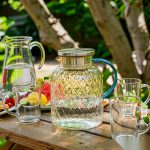 BY-9199B unbreakable PC full-handle water pitcher (tea) - ready for an outdoor picnic