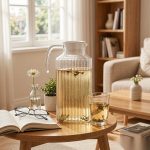 BY-9141A unbreakable PC water pitcher (tea) - in use for afternoon tea