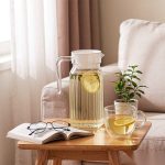 BY-9141D unbreakable PC water pitcher (tea) - in use for afternoon tea