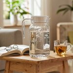 BY-9144D unbreakable PC water pitcher (tea) - in use for afternoon tea