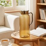 BY-9190A unbreakable PC full-handle water pitcher (tea) - in use for afternoon tea