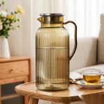 BY-9195A unbreakable PC full-handle water pitcher (tea) - in use for afternoon tea