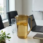 BY-8554 unbreakable PC full-handle water pitcher (tea) - in an office meeting room