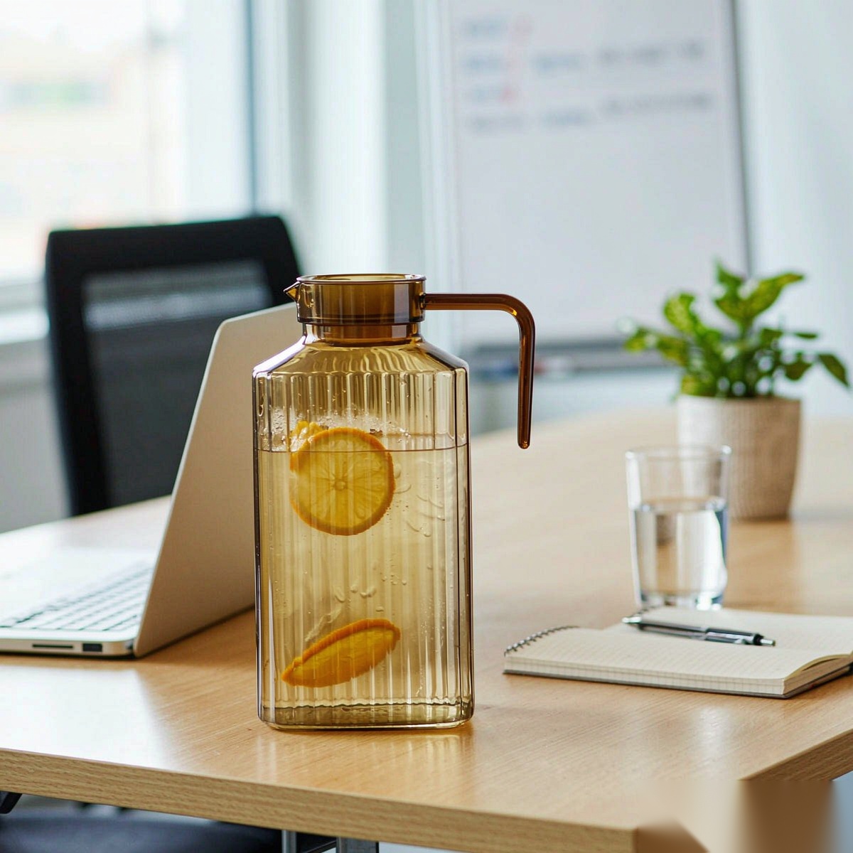 BY-9141A unbreakable PC water pitcher (tea) - in an office meeting room