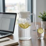 BY-9141D unbreakable PC water pitcher - in an office meeting room