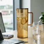 BY-9166 unbreakable PC full-handle water pitcher (tea) - in an office meeting room