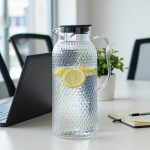 BY-9190A unbreakable PC full-handle water pitcher - in an office meeting room