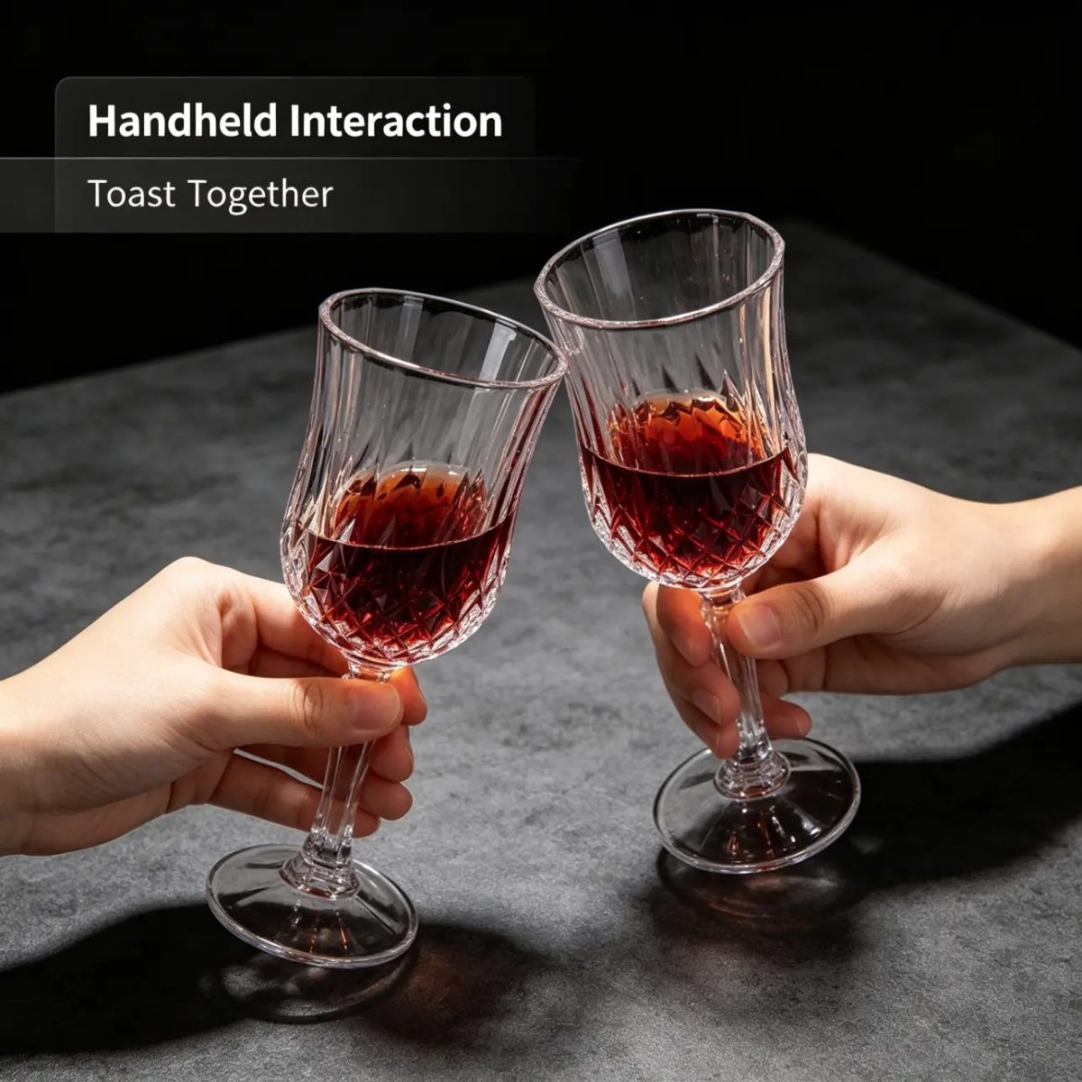 BY-6631 PC wine goblet in wedding reception service