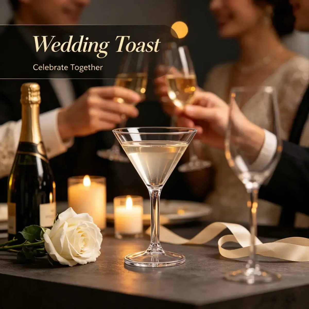 BY-8061 PC martini glass in wedding reception service