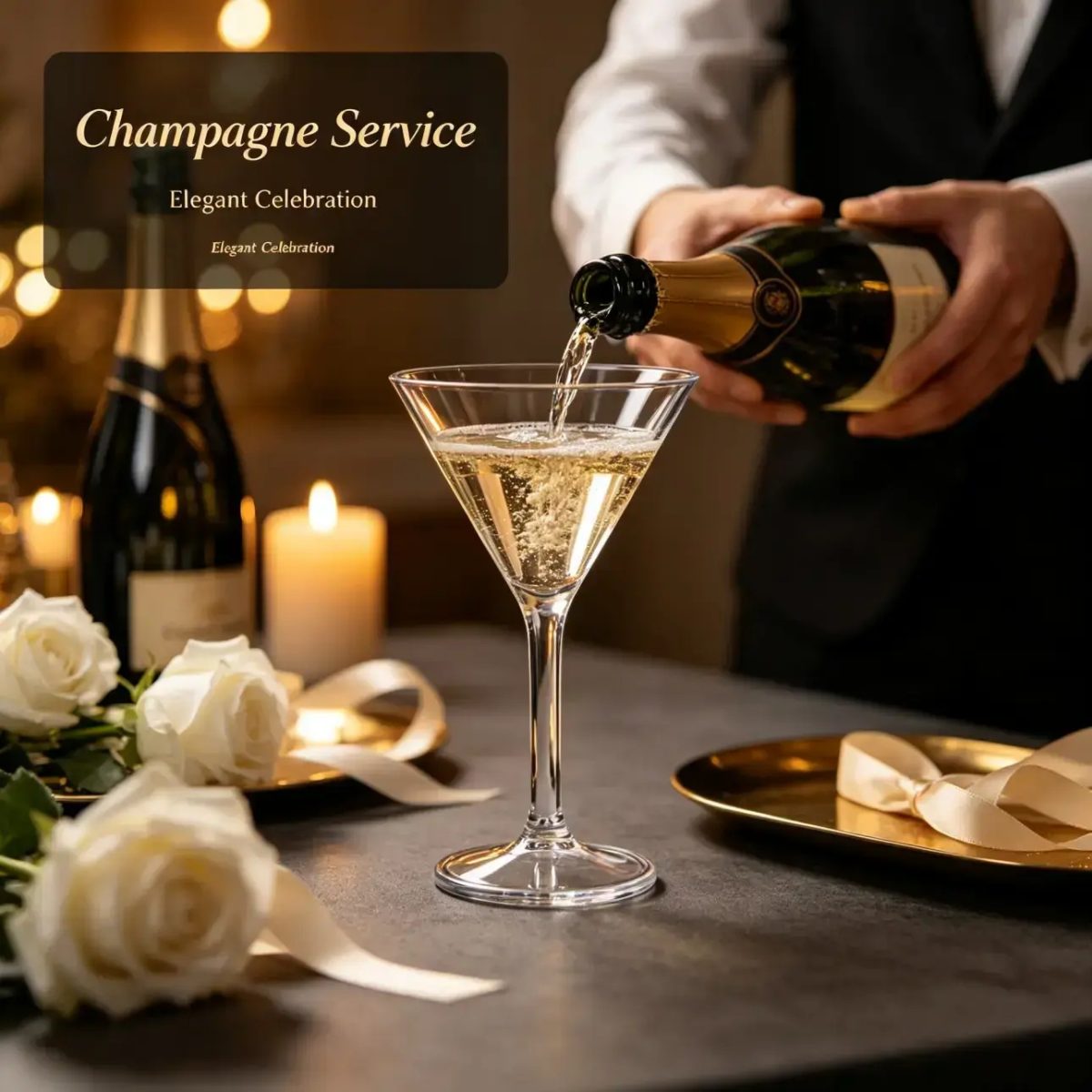 BY-8061 PC martini glass in wedding reception service