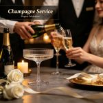 detail BY 9226DZ elsjoy acrylic ribbed wide cocktail glass clear transparent goblet party wedding bar serving scene 4