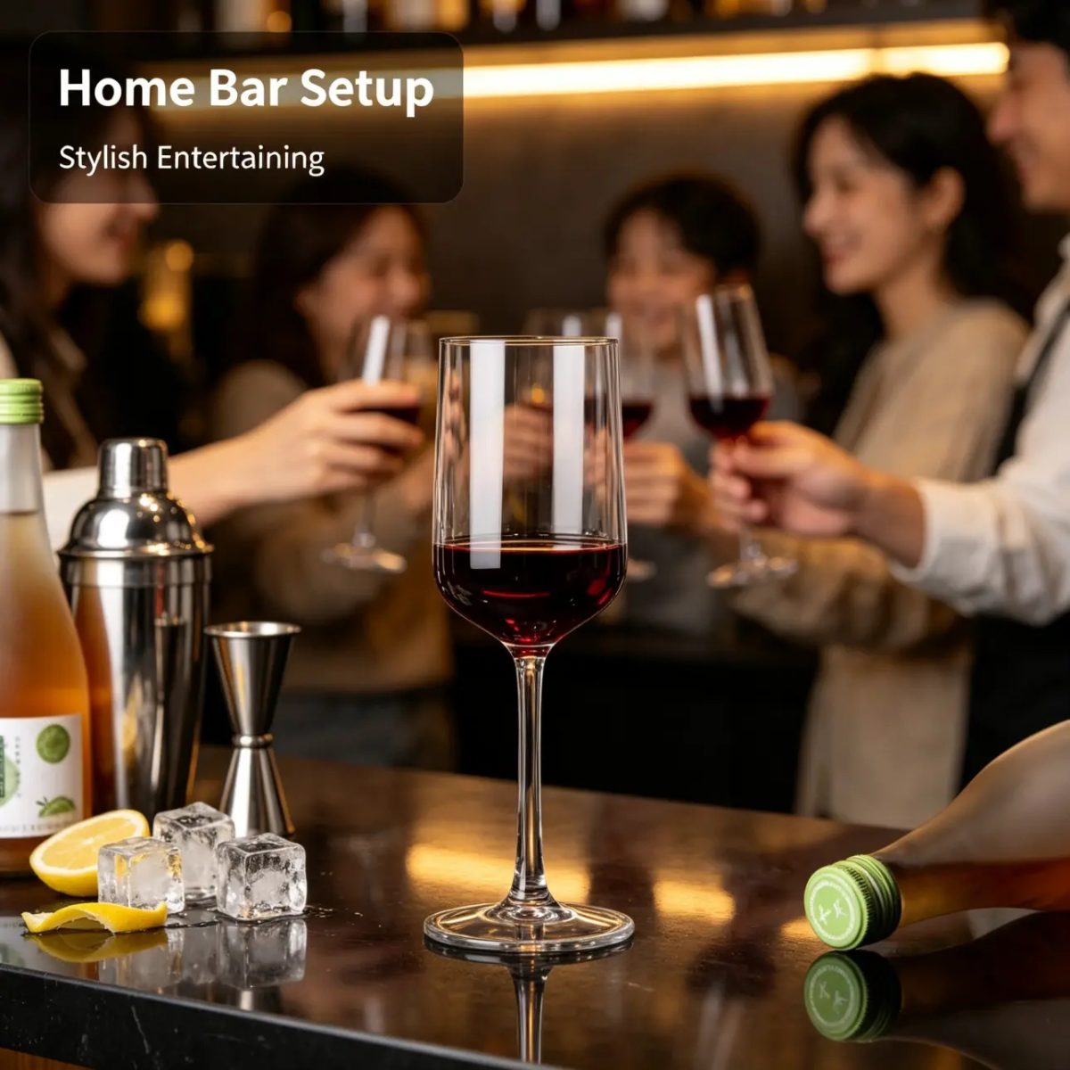 BY-9911A PC wine goblet in wedding reception service