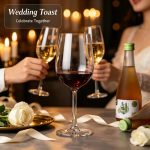 detail BY 9911B elsjoy acrylic wine goblet 550ml clear transparent glass party wedding bar serving scene 4