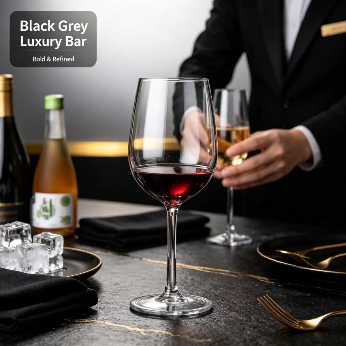 BY-9911B PC wine goblet in wedding reception service