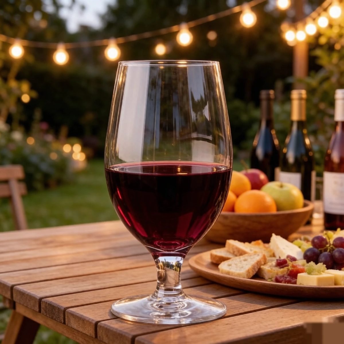 BY-9912B PC wine goblet in outdoor party service