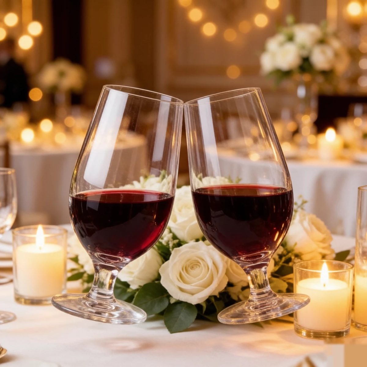 BY-9912B PC wine goblet in wedding toast service