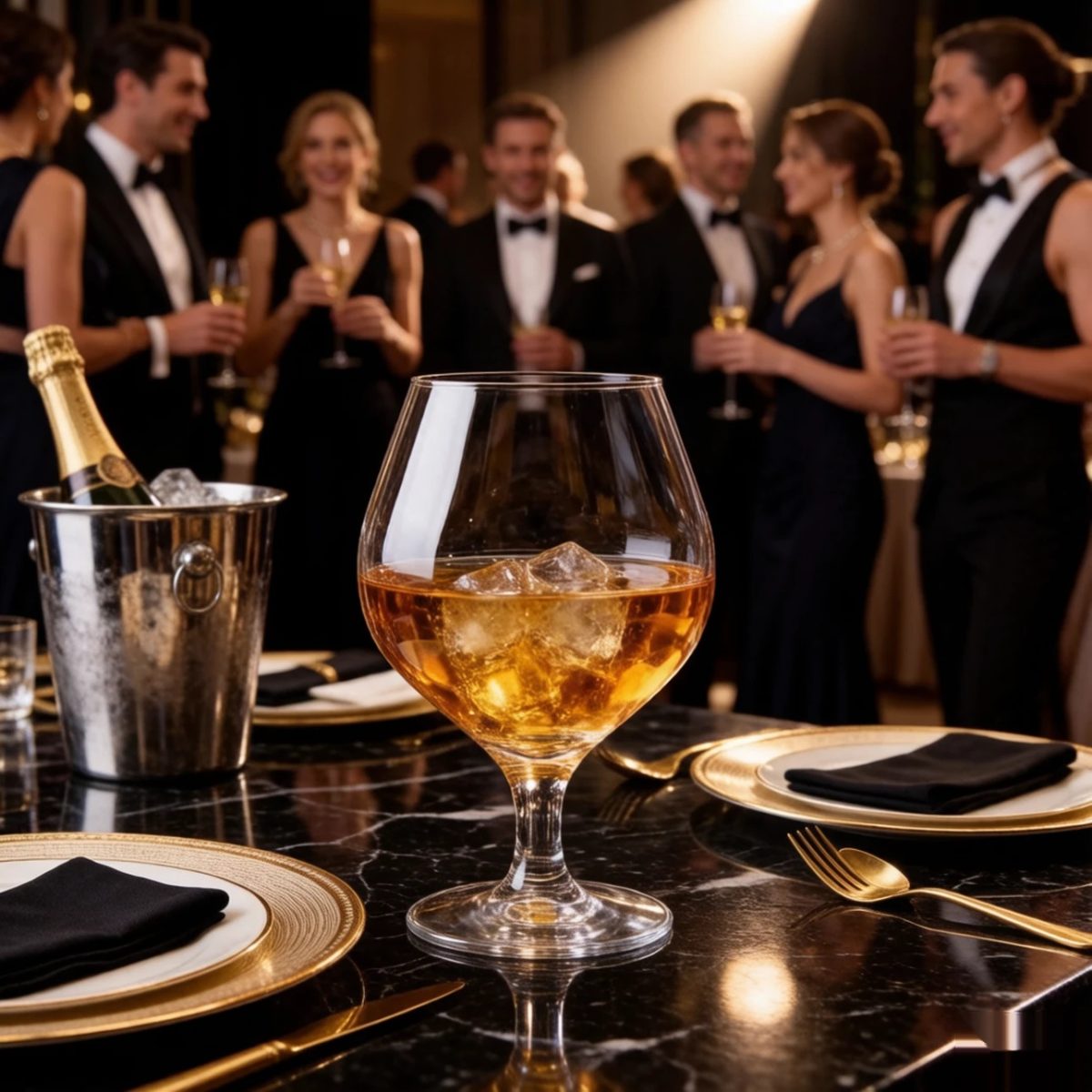 BY-9912C PC brandy snifter in luxury party service