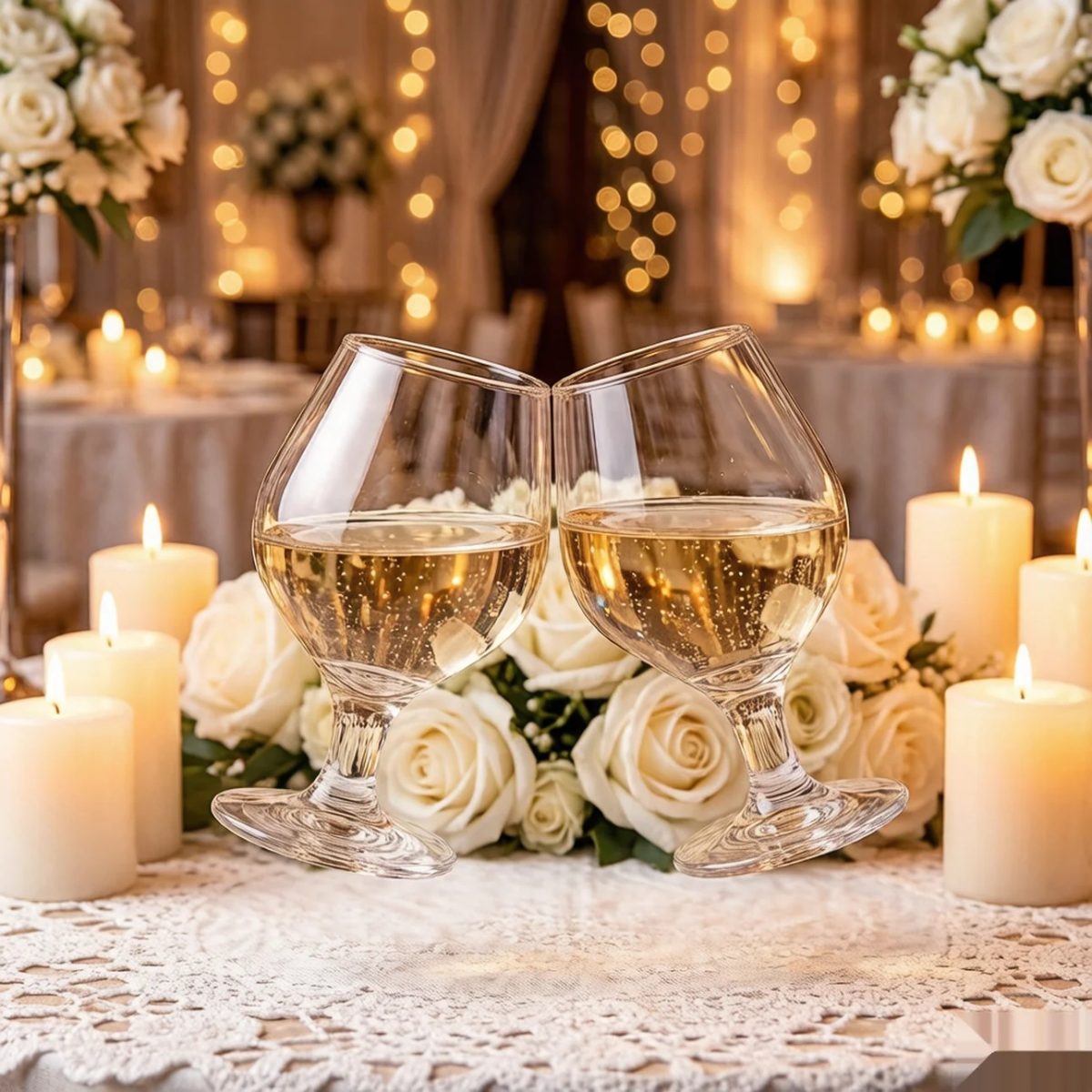 BY-9912C PC brandy snifter in wedding toast service