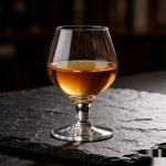 detail BY 9912D elsjoy acrylic brandy snifter 300ml clear transparent glass black grey premium texture 1