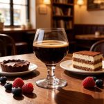 detail BY 9912D elsjoy acrylic brandy snifter 300ml clear transparent glass cafe dessert scene 11