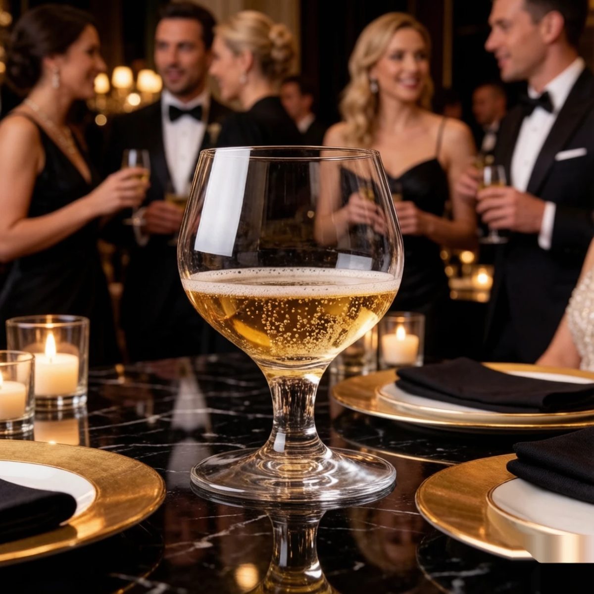 BY-9912D PC brandy snifter in luxury party service