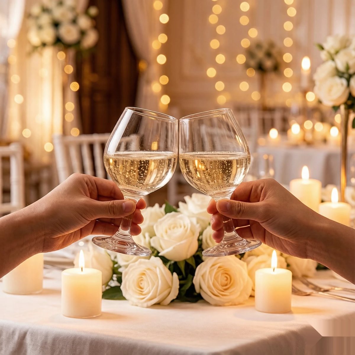 BY-9912D PC brandy snifter in wedding toast service